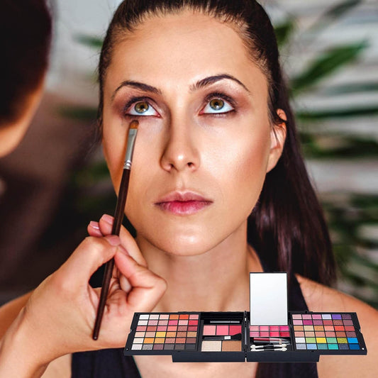 Teksome Maquillage Complet Du Visage - Ensemble Palette Maquillage 85 Couleurs Cadeau Maquillage Cosmétique,Ensemble Cosmétique Maquillage Facial Multifonctionnel Maquillage