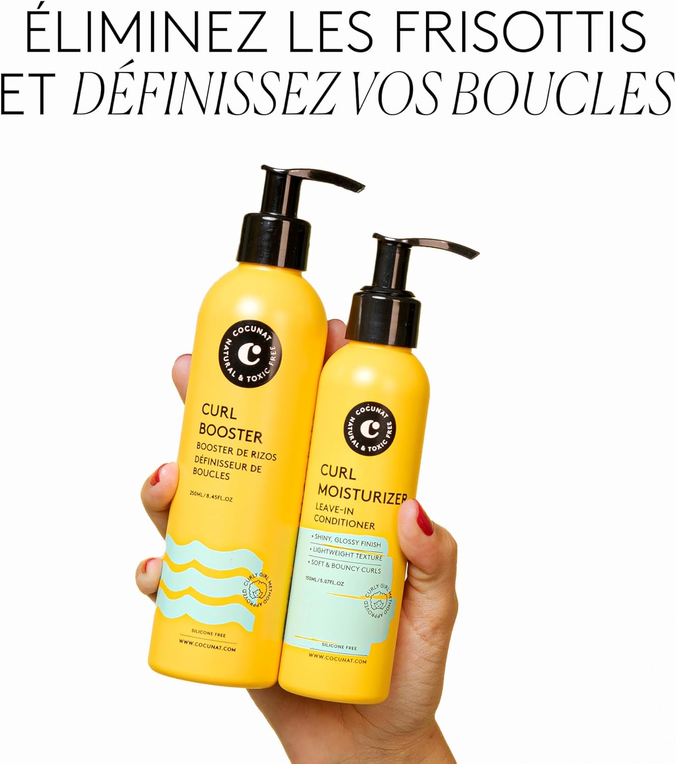 COCUNAT Pack Body Power + Méthode Curly: Anti-Cellulite et Soin Capillaire Complet