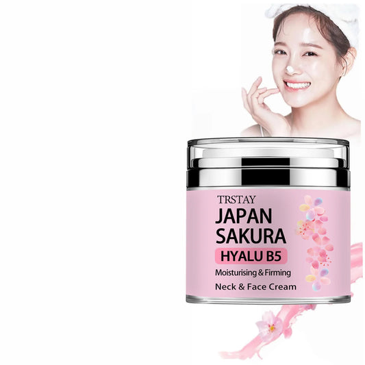 Crème Essence Sakura du Japon, Crème Tonifiante Sakura à l'Acide Hyaluronique par Mireline