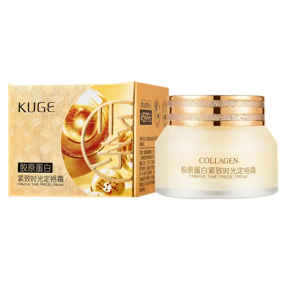 Crème Visage Coéenne au Collagène – Lifting, Raffermissante & Hydratante – Illumine et Réduit Rides et Ridules