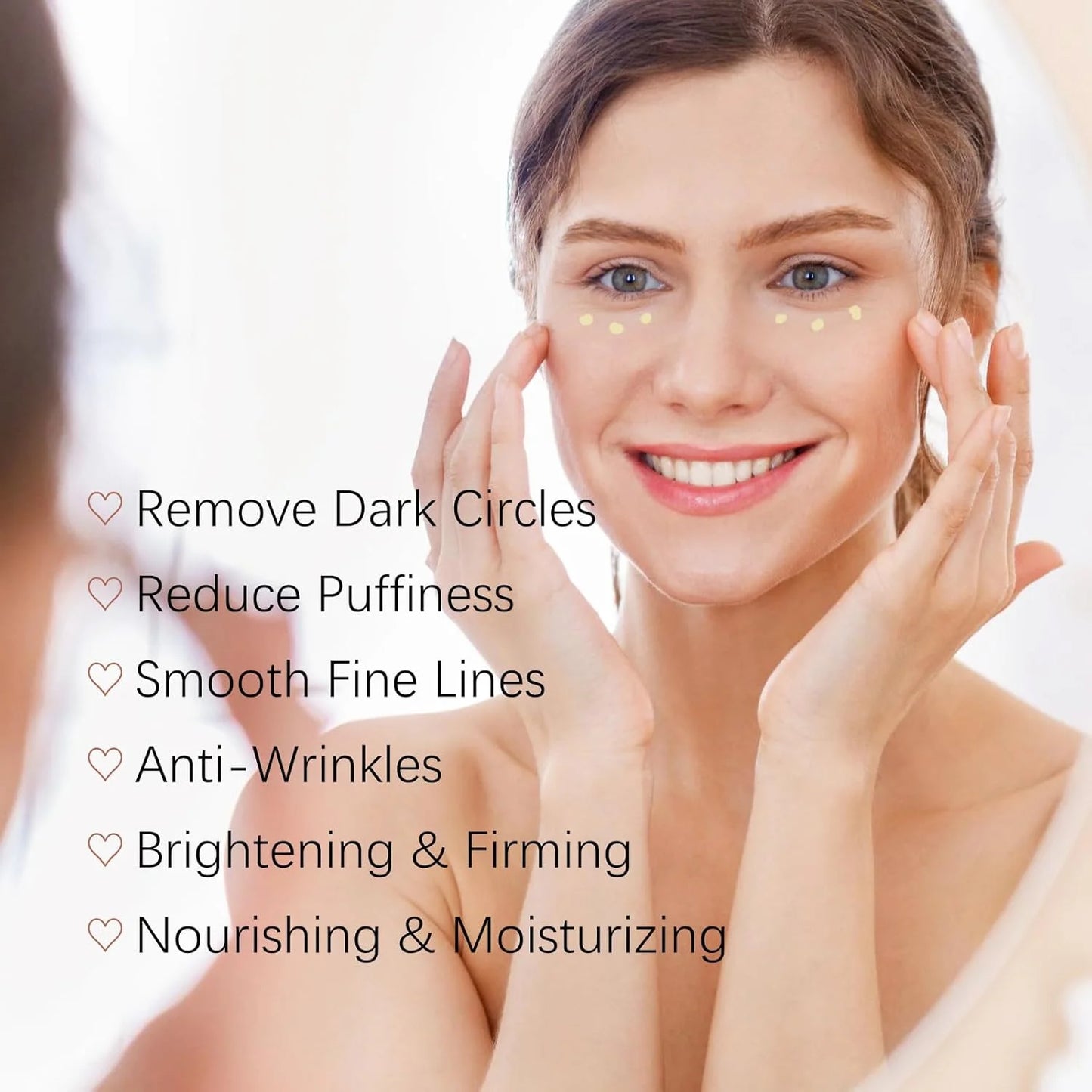 Essence revitalisante pour les yeux Korea Beauty, anti-rides, hydratante, anti-âge, anti-cernes, soin de la peau, crème contour des yeux anti-gonflements par Mireline