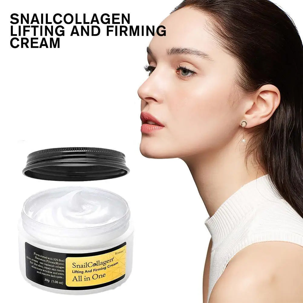 crème pour le visage au collagène d'escargot/essence réparatrice hydratante, liftante, lissante et nourrissante, cosmétiques coréens, soins de la peau