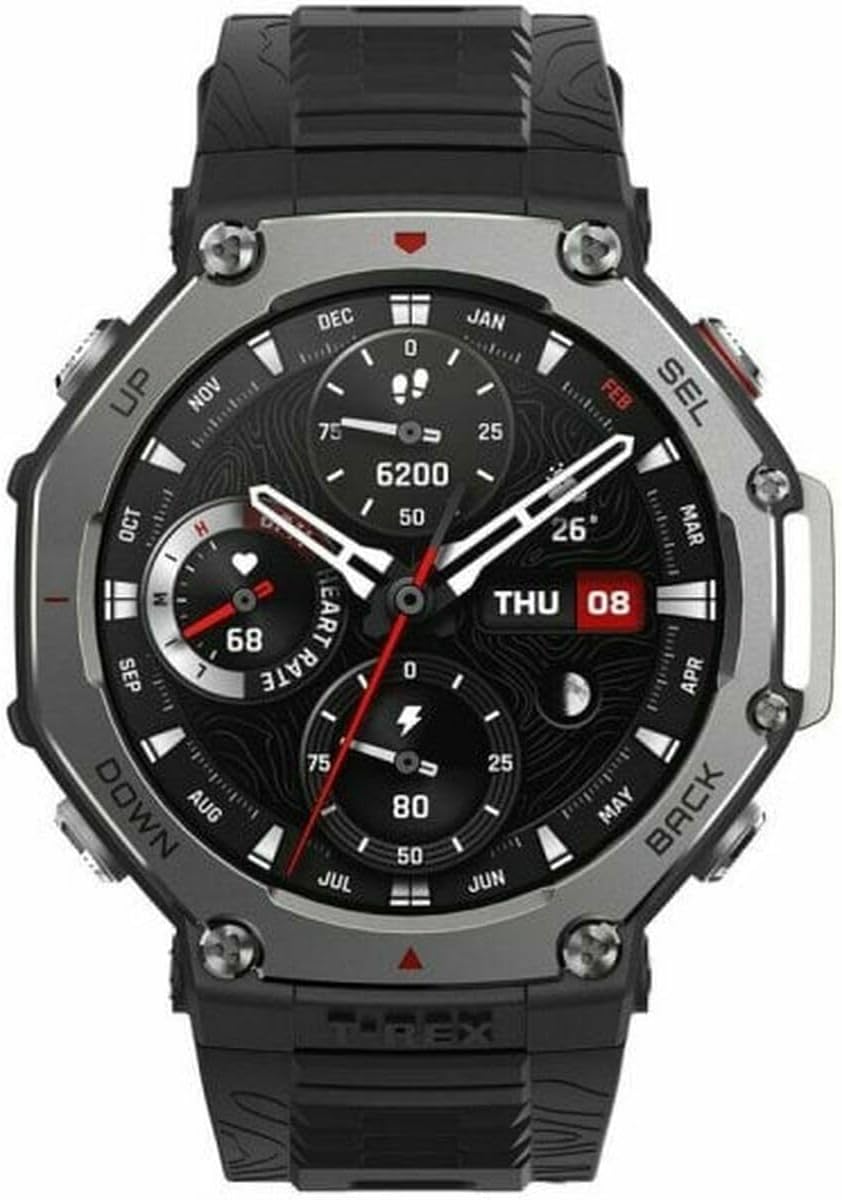 Amazfit T-Rex 3 Montre Connectée Outdoor Robuste 48mm Écran AMOLED GPS NFC