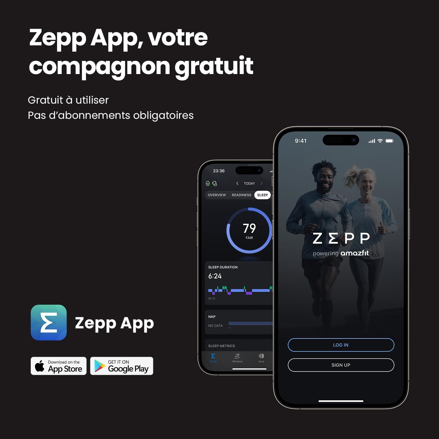 Amazfit Helio Bracelet d'Activité Suivi Sommeil Cardio Batterie Longue Sports
