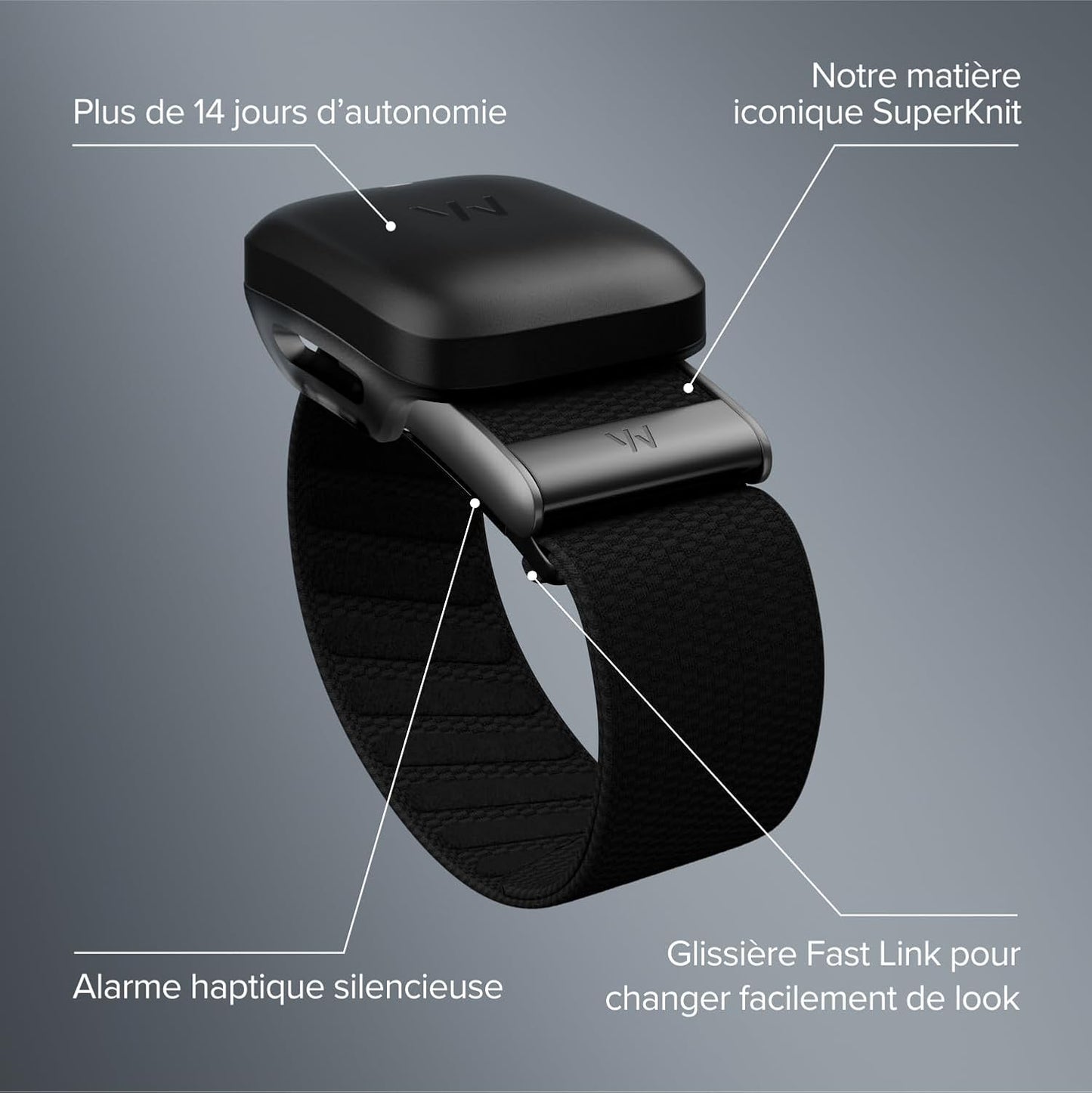 WHOOP 5.0 Capteur de Fitness et Santé Ultime, Moniteur d'Activité 24h/24 et 7j/7