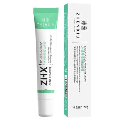 Crème à l'acide salicylique 20 g pour réduire les pores, éliminer les points noirs et lisser la peau.