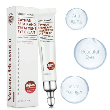 Crème contour des yeux au collagène peptidique, anti-rides, anti-âge, élimine les cernes, lutte contre les poches et les poches. Crème hydratante pour les yeux.