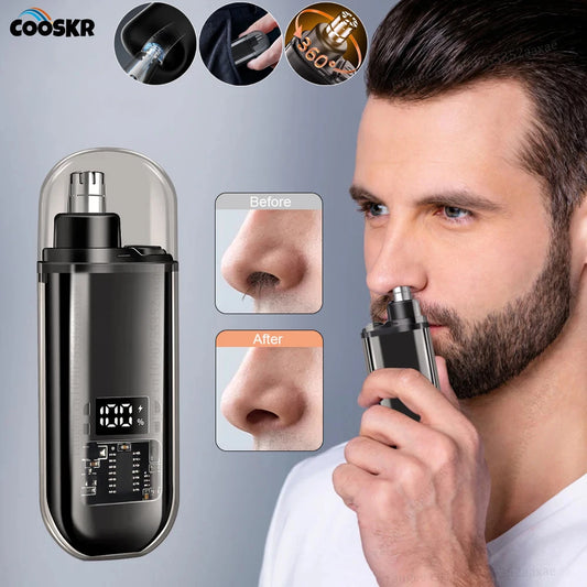 Tondeuse à poils de nez portable pour le nez par Mireline