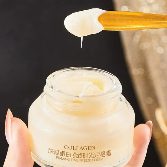 Crème Visage Coéenne au Collagène – Lifting, Raffermissante & Hydratante – Illumine et Réduit Rides et Ridules