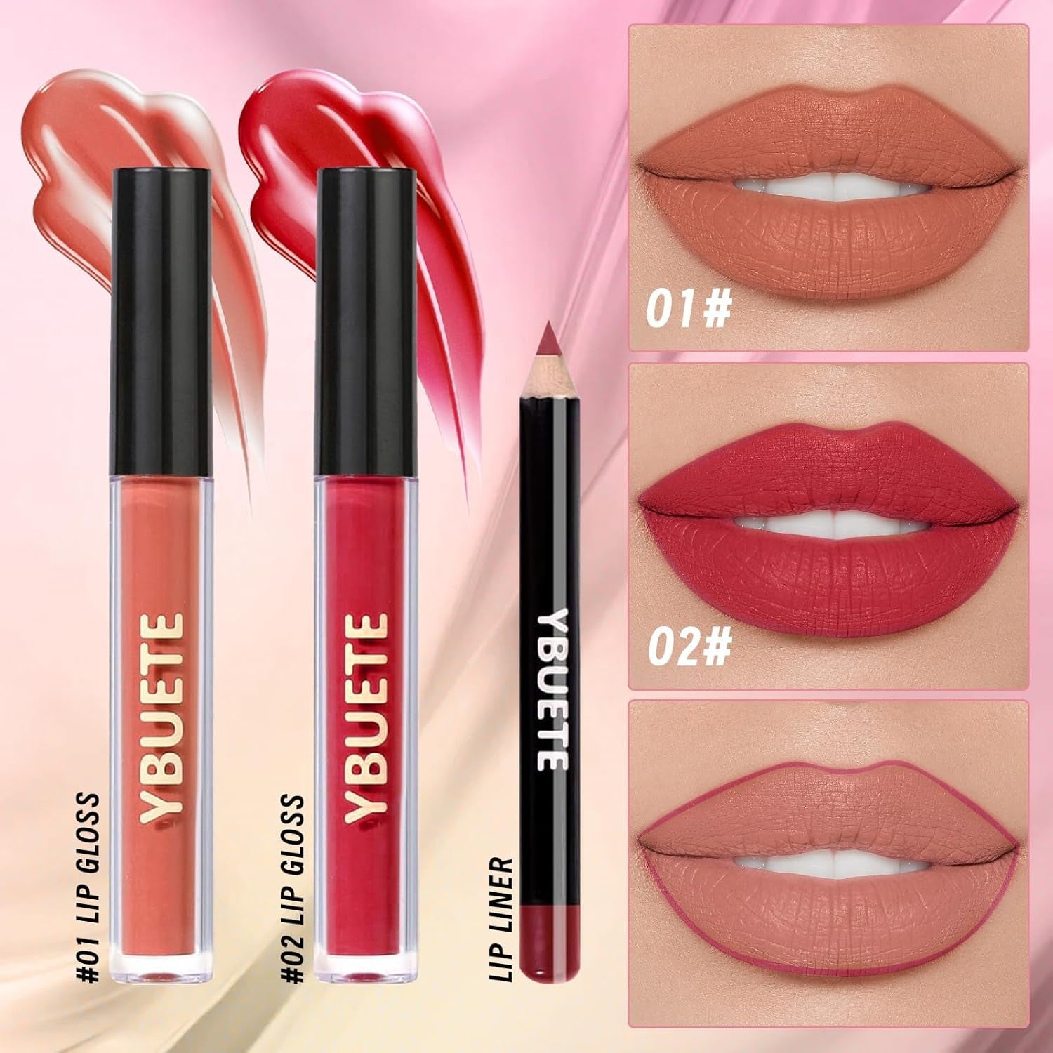Makeup Kit for Teens, Makeup Gift Set for Girls Women, Beginner Makeup Kit with Cosmetic Train Case Included Eyeshadow Blusher Contour Eyebrow Powder Lip Gloss Lip Liner Mascara Eyeliner