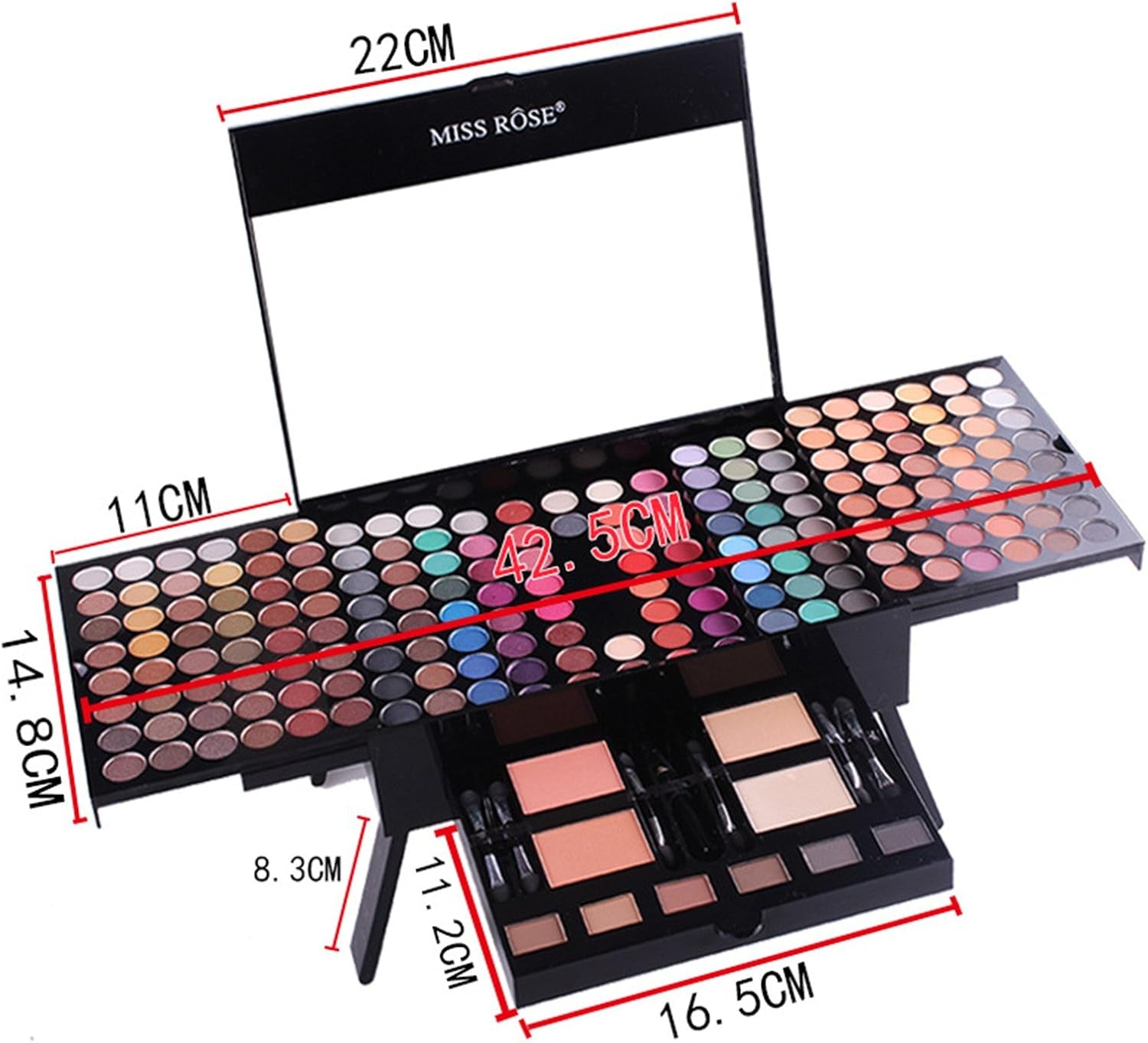 Kit De Maquillage Fard À Paupière Yeux Maquillage, Coffret Cadeau Coffret Maquillage Mallette De Maquillage Set De Maquillage Palette De Maquillage Idée Cadeau De Noël #2